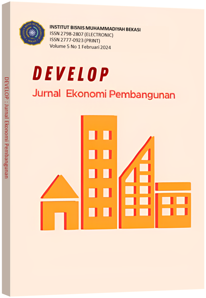 					View Vol. 5 No. 1 (2024): DEVELOP Februari 2024
				
